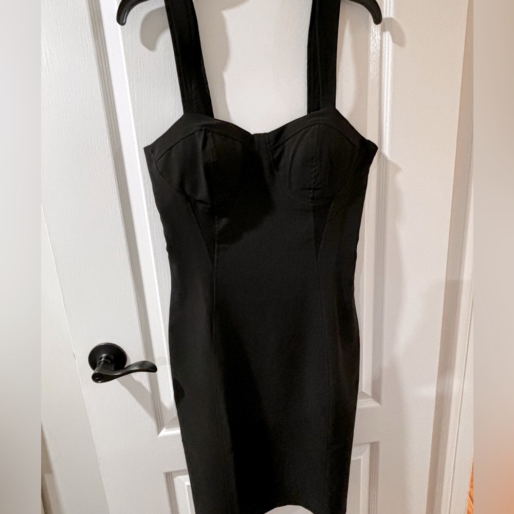 Cute Black dress and is Peach puff brand